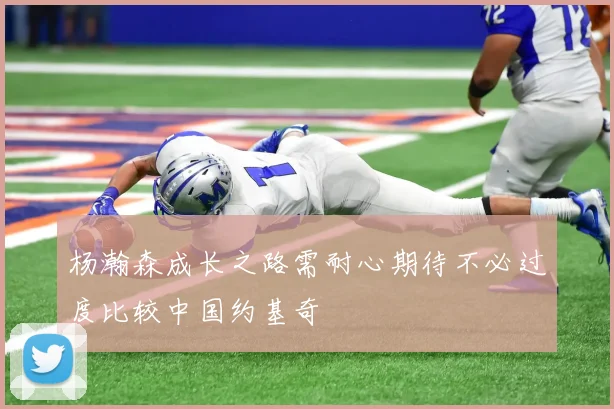 杨瀚森成长之路需耐心期待不必过度比较中国约基奇